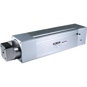 SMC Pneumatics Double Power Cylinder w/ Magnet; Double Acting Single - Non-Rotating Rod; 40mm Bore; 125mm Stroke; Foot/Axial Foot Mount; Rubber/Urethane Cushion