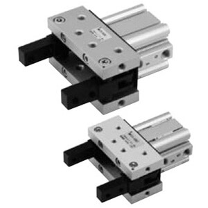 SMC Pneumatics Toggle - 2 Finger Gripper; 32mm Bore Size; Double Acting; Basic Mount; (2) D-A73 Auto Switches