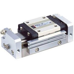 SMC Pneumatics Slide Table w/ Magnet; Double Acting; 16mm Bore; 30mm Stroke; Basic Mount; Rubber/Urethane Cushion