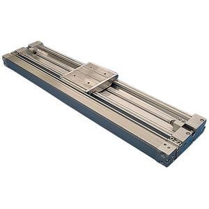 SMC Pneumatics Mechanically Jointed Rodless Cylinder w/ Magnet; Double Acting; 40mm Bore; 400mm Stroke; Basic Mount; Air Cushion