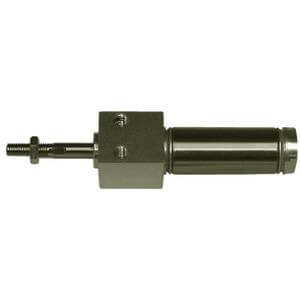 SMC Pneumatics Stainless Steel Body Cylinder w/ Magnet; Double Acting Single Rod; 0.75" Bore; 3.00" Stroke; Block Mount; (1) D-B54 Auto Switch