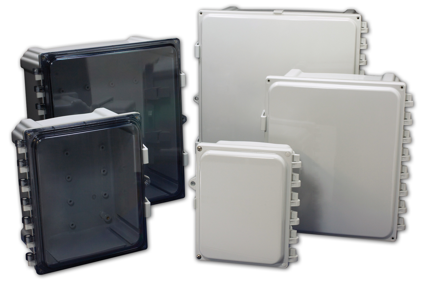 Stahlin Disconnect Enclosure; 27.00" x 25.24" x 13.19"; Fiberglass; Solid Cover; Hinge Connection; NEMA 4X