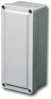 Stahlin Wallmount Enclosure; 5.97" x 3.63" x 3.14"; Fiberglass; Solid Cover; Screw Connection; NEMA 6P