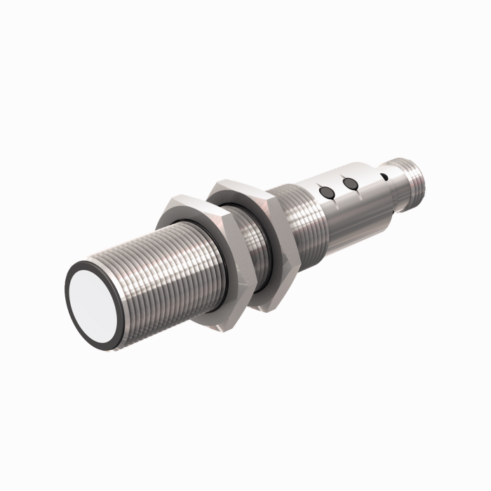 Turck Ultrasonic Sensor; Window-Limit; 18mm Barrel; 4000mm Max. Range; 20-30VDC; PNP; M12 QD